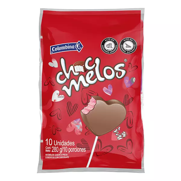 Chocmelos Corazon Multisabor 