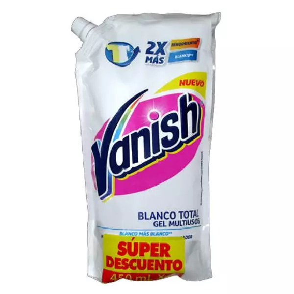 Vanish Quitamanchas en Gel Blanco Total