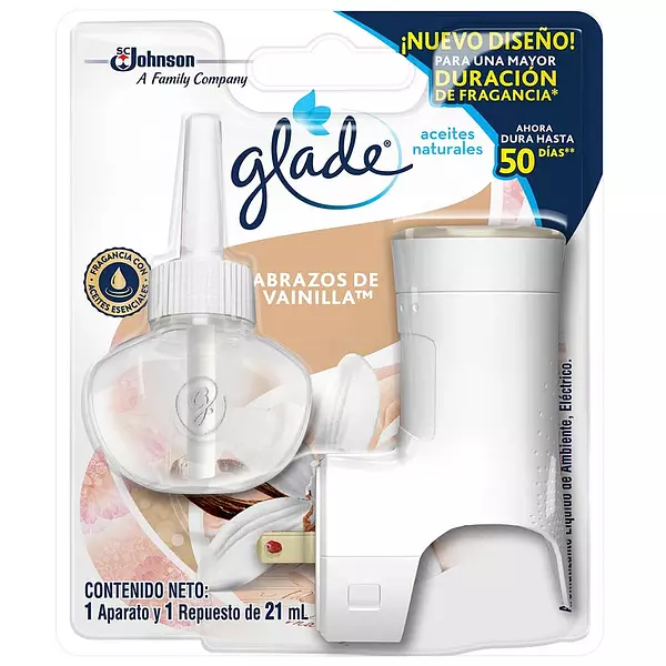 Glade Aparato+Repuesto Vainilla 