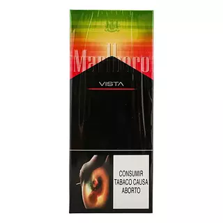 Cigarrillo Marlboro Vista Verde con Rojo