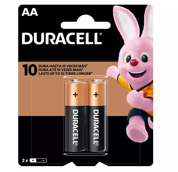 Pilas Duracell AA 