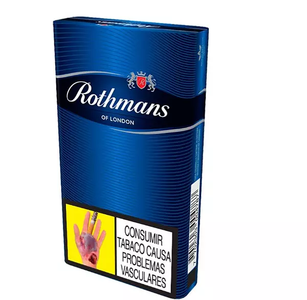 Cigarrillo  Rothmans Azul