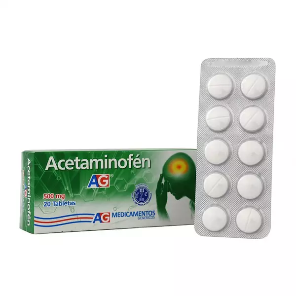 Sobre Acetaminofen Generico 