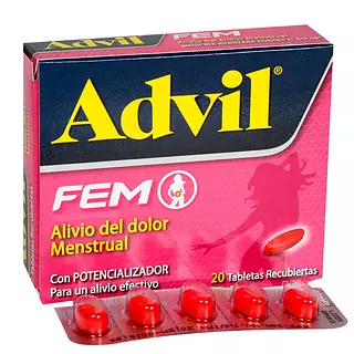 Advil Fem Capsula 