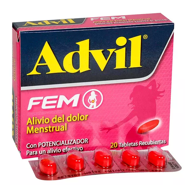 Advil Fem Capsula 