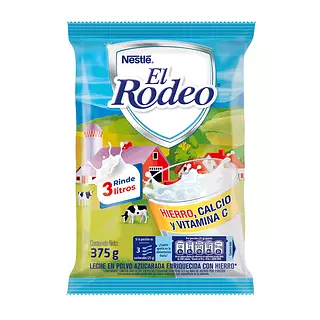 Leche en Polvo el Rodeo Hierro Calcio