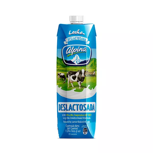 Leche Alpina Deslactosada Caja 