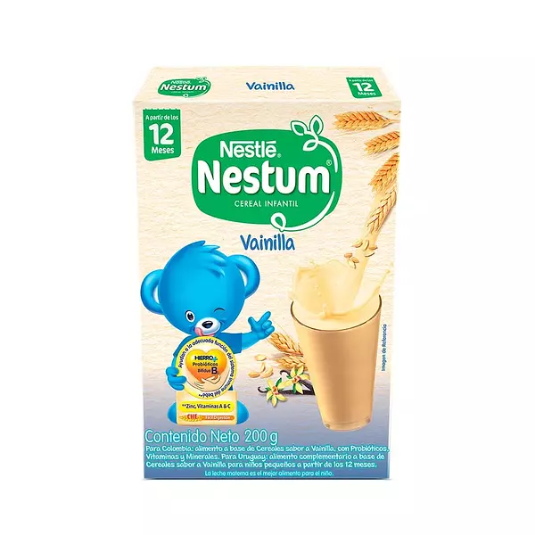 Cereal Infantil Nestum Vainilla 12 meses 