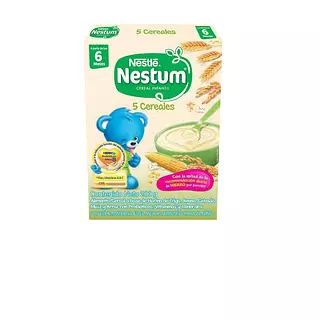 Cereal Infantil Nestum 5 Cereales   6 meses 