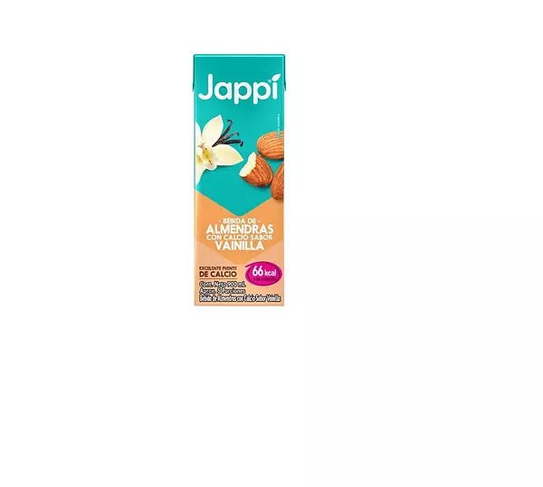 Bebida Jappi Almendras Sabor Vainilla 