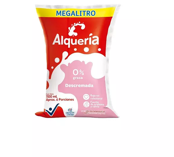 Leche Alqueria  Descremada 0 Grasa 