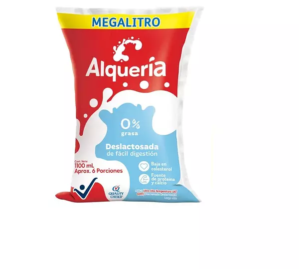 Leche Alqueria  Deslactosada 0 Grasa