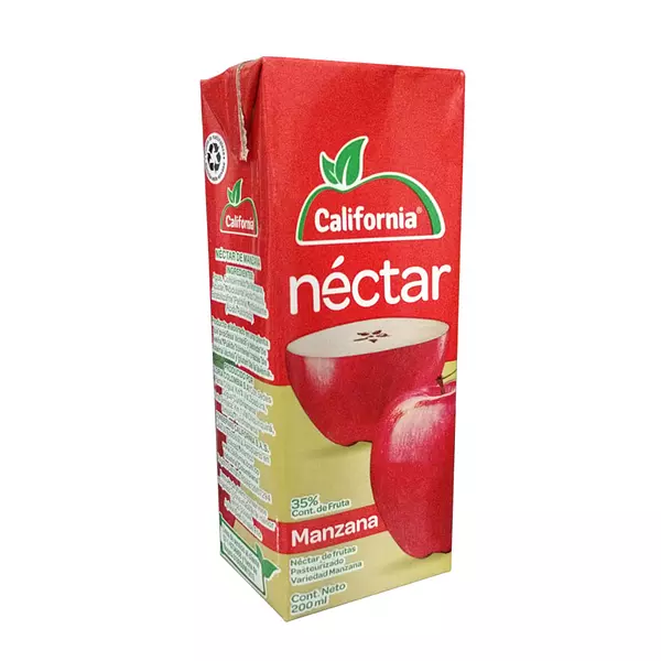 Jugo Nectar California Tetra  manzana 