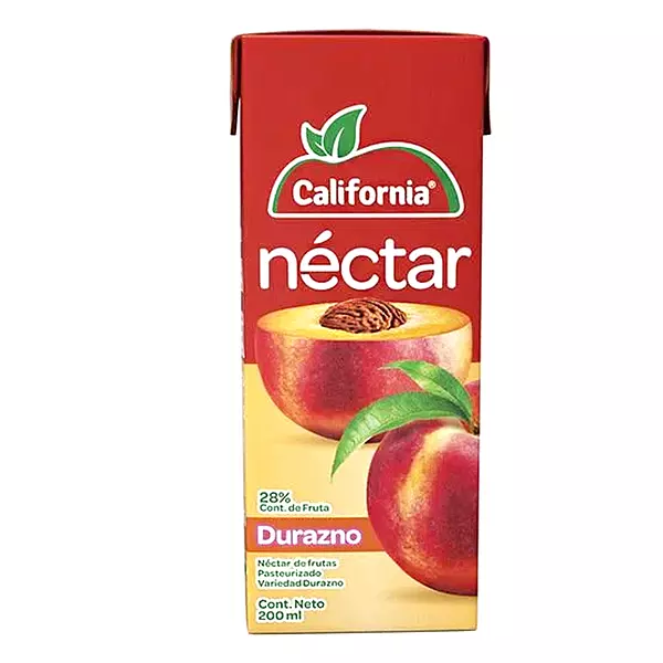 Jugo Nectar California Tetra  Durazno 