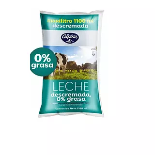 Leche Alpina  Descremada 0 Grasa 