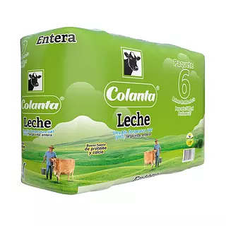 Leche Colanta Entera Sixpack