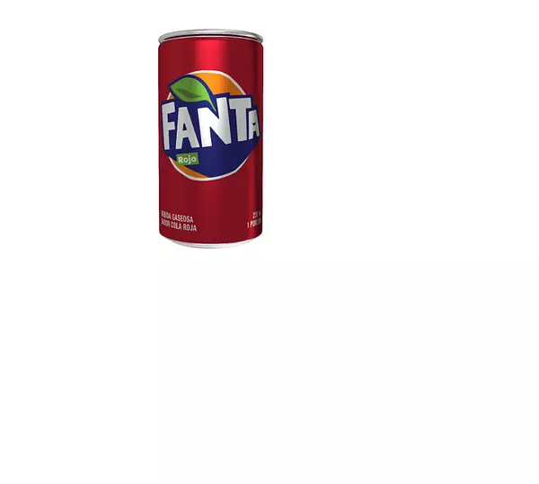 Fanta Lata Roja 