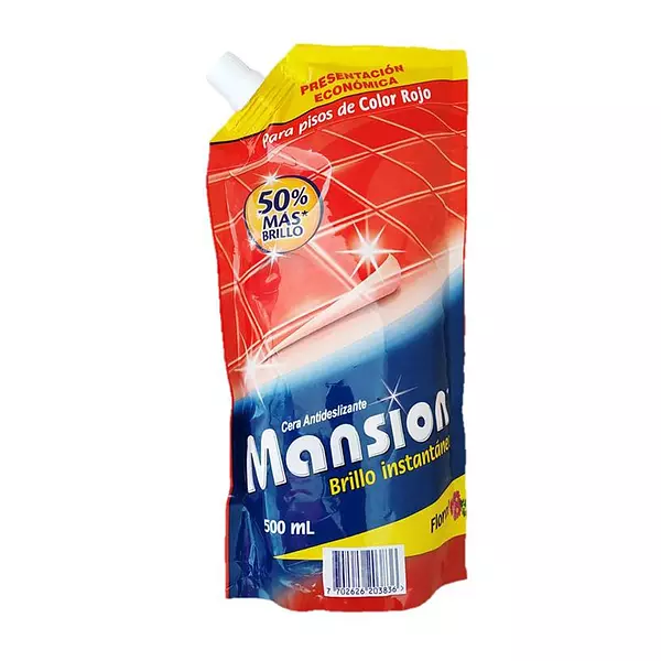 Mansion Cera Para Pisos Rojos