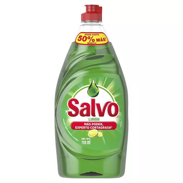 Salvo LavaPlatos Liquido Limon