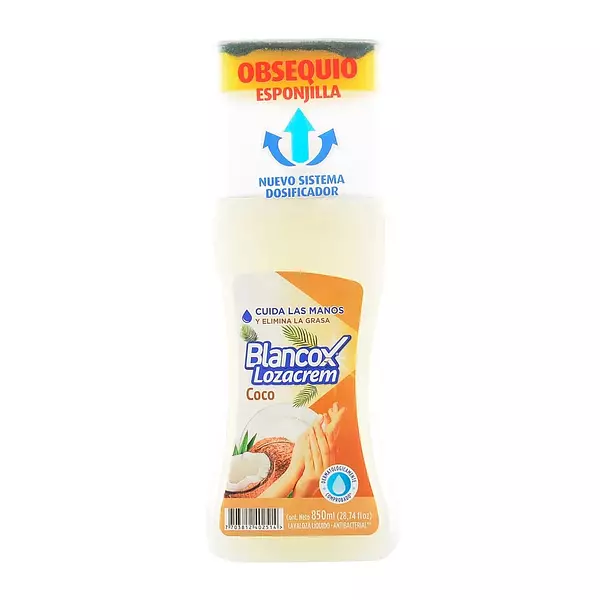 Blancox LozaCrem lavaloza liquido coco