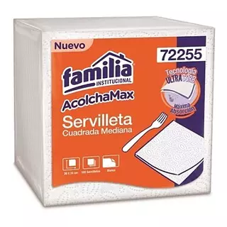 Familia Servilletas Cuadrada Mediana
