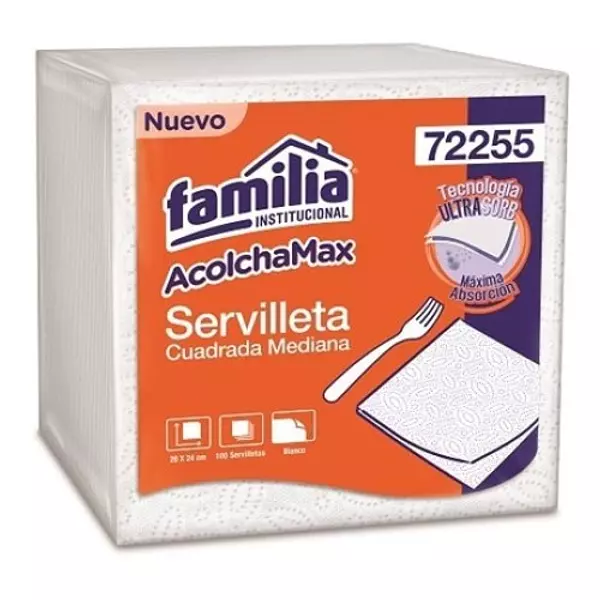 Familia Servilletas Cuadrada Mediana