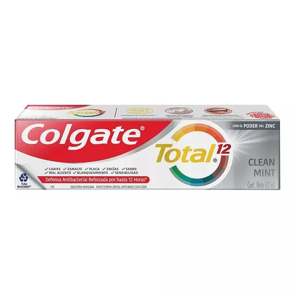 Crema Dental Colgate Total 12 Clean Mint 