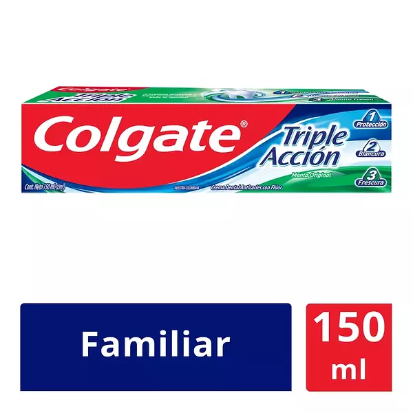 Crema  Dental Colgate Triple Accion Empaque Familiar