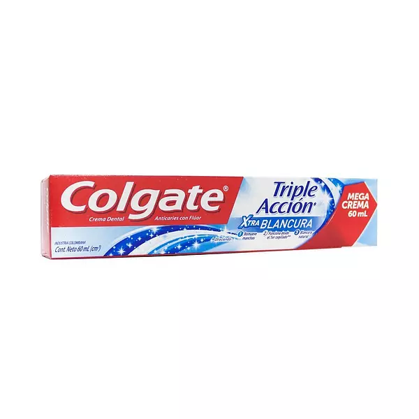 Crema Dental Colgate Triple Accion Extra Blancura