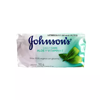 Jabon De Baño Johnsons Dali Care Aloe Y Vitamina E
