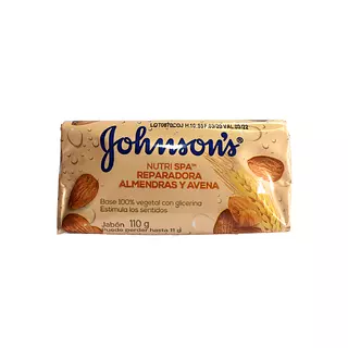 Jabon De Baño Johsons Nutri Spa Reparadora Almendras Y Avena