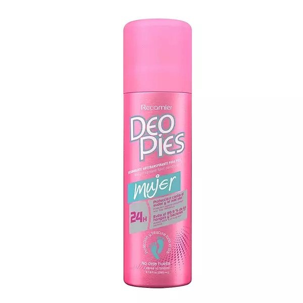 Desodorante Aerosol Para Los Pies Deopies Mujer