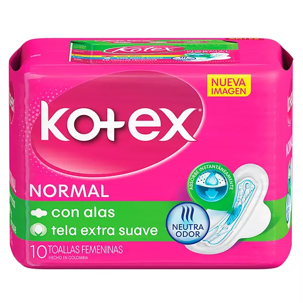 Toallas Higienicas Kotex