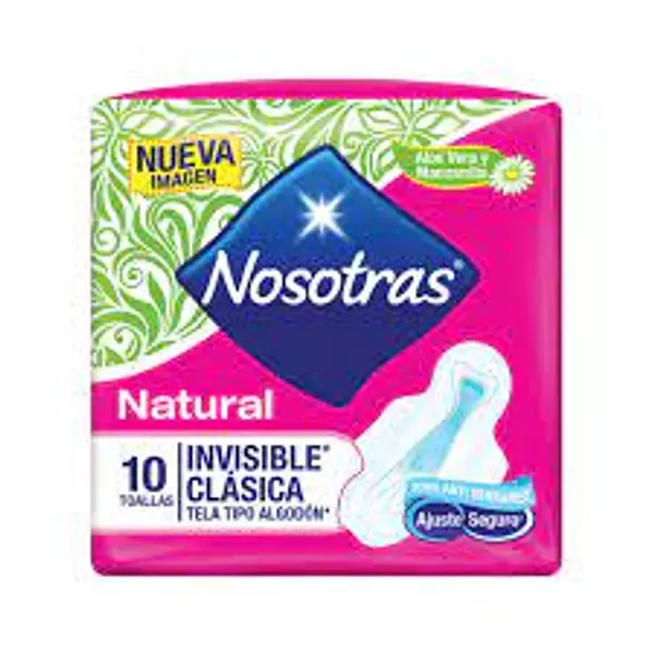 Toallas higienica Nosotras Invisible Classica 