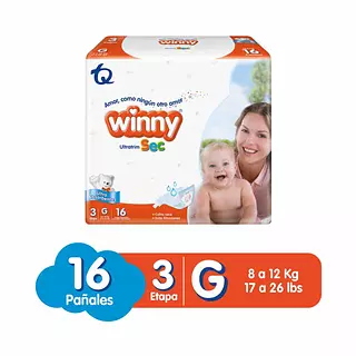 Pañales Winny Etapa 3 x 16