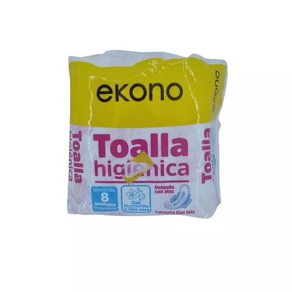 Toalla Higienica  Ekono x 8