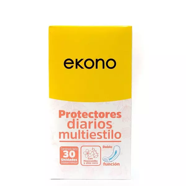 Protectores Diarios Multiestilo Ekono