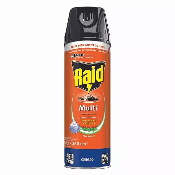 Insecticida en aerosol Raid Multi