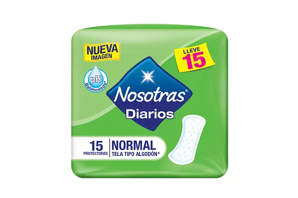 Protectores Diarios Nosotras Normal x15