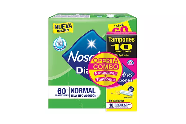 cajaDeProtectores Nosotras normalx 60 promocion