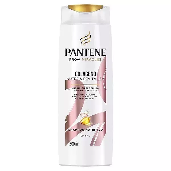 Shampoo pantene pro-v colageno nutre y revitalza