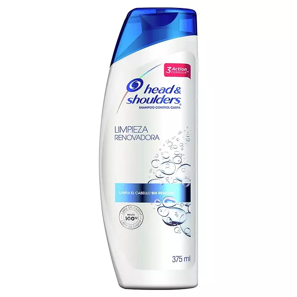 shampoo head & shoulders limpieza renovadora