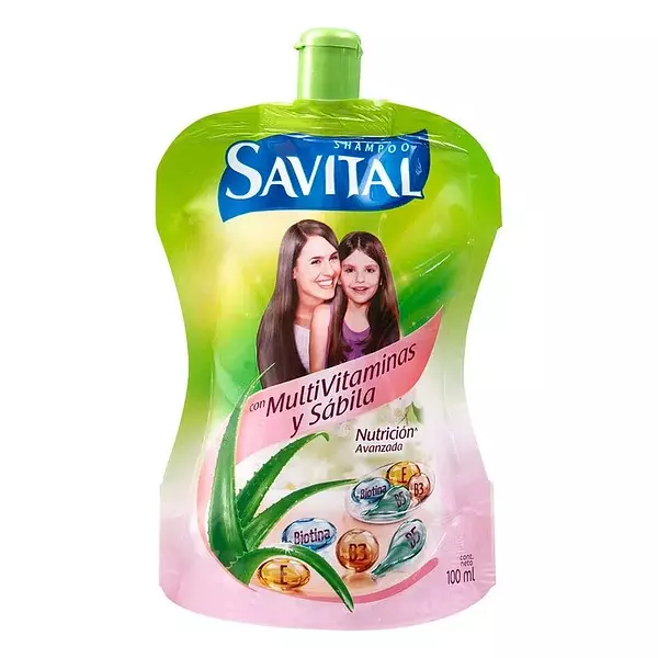 Shampoo Sabital multivitaminas y sabila