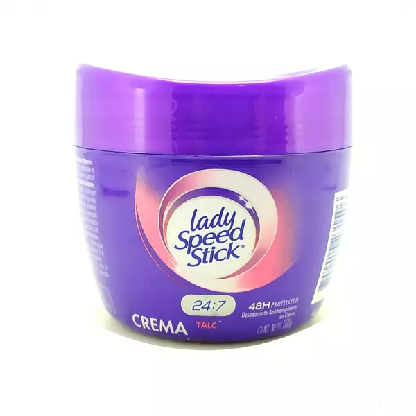 Desodoranteen crema  lady speed stick24/7 talc