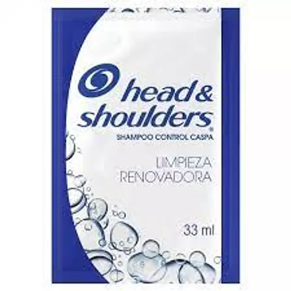 shampoo h & s control caspa  sobre