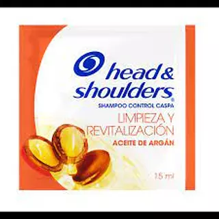 shampoo h & S revitalización  sobre