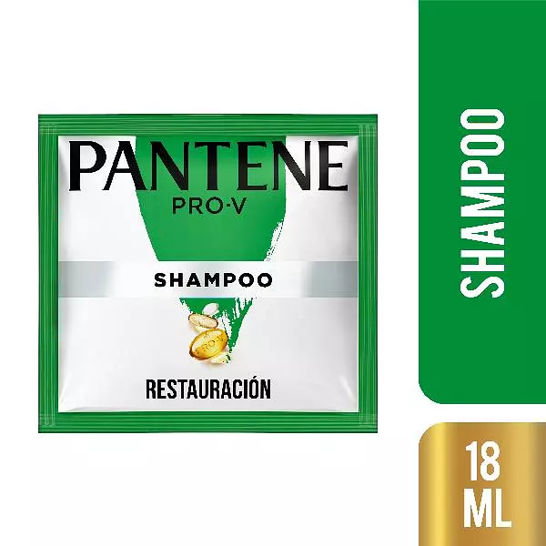 shampoo pantene restauración  sobre