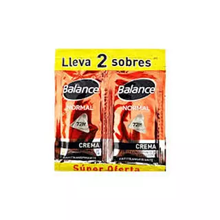 desodorante balance normal super oferta  sobre
