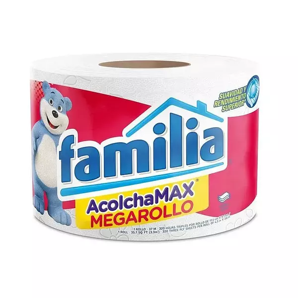 papel higenico familia megarollo