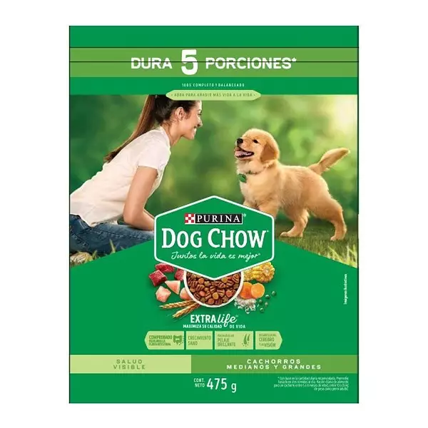 Purina Dog Chow Cachorros mediano Salud Visible 